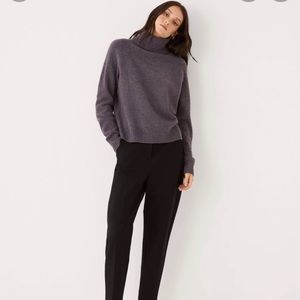 Frank & Oak The Yak Wool Sweater in Purple